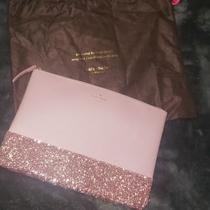 NEW Kate Spade Glitter Greta Clutch Bag